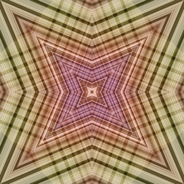 Yıldızsız bir desen. Çizgilerin ve soyutlamaların bir düzeni