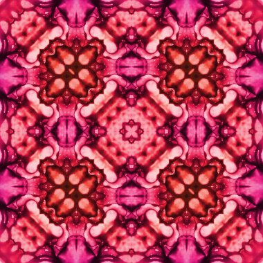 Kare, pürüzsüz desen. Küçük elementlerle soyut desen. Sanat deseni