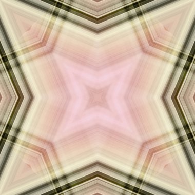 Yıldızsız bir desen. Çizgilerin ve soyutlamaların bir düzeni