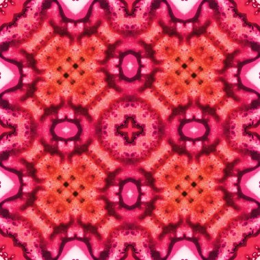 Kare, pürüzsüz desen. Küçük elementlerle soyut desen. Sanat deseni