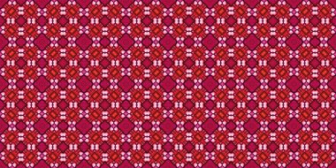 Geniş, soyut, kusursuz desen. Örülmüş sanat deseni. Soyut arkaplan ve doku