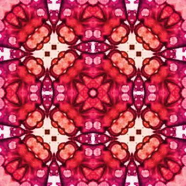 Kare, pürüzsüz desen. Küçük elementlerle soyut desen. Sanat deseni