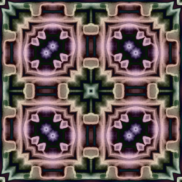 Square Seamless Pattern Abstract Pattern Small Elements Art Pattern — Stock Photo, Image