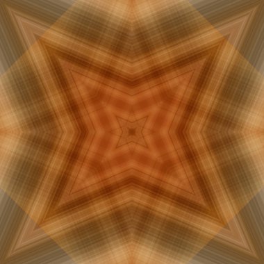 Yıldızsız bir desen. Çizgilerin ve soyutlamaların bir düzeni