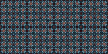 Geniş, soyut, kusursuz desen. Örülmüş sanat deseni. Soyut arkaplan ve doku