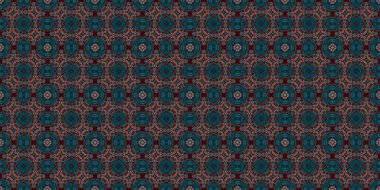 Geniş, soyut, kusursuz desen. Örülmüş sanat deseni. Soyut arkaplan ve doku