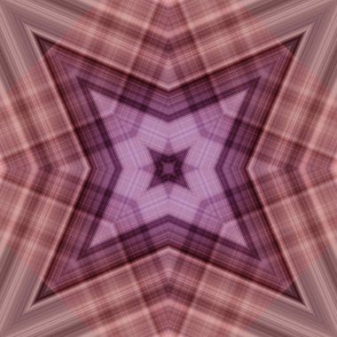 Yıldızsız bir desen. Çizgilerin ve soyutlamaların bir düzeni