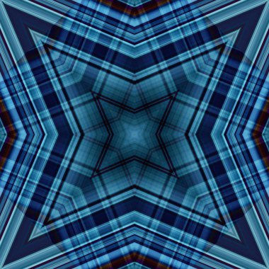 Yıldızsız bir desen. Çizgilerin ve soyutlamaların bir düzeni