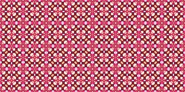 Geniş, soyut, kusursuz desen. Örülmüş sanat deseni. Soyut arkaplan ve doku