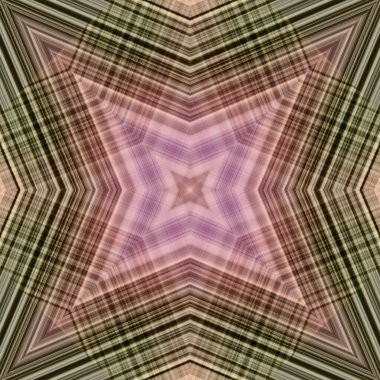 Yıldızsız bir desen. Çizgilerin ve soyutlamaların bir düzeni