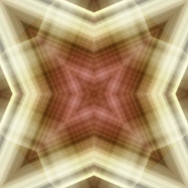 Yıldızsız bir desen. Çizgilerin ve soyutlamaların bir düzeni