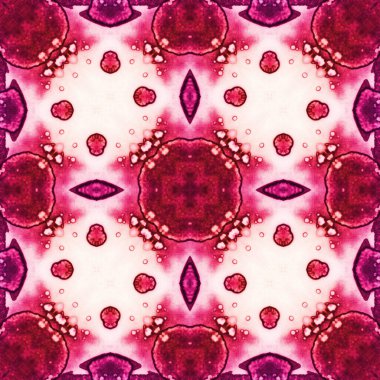 Kare, pürüzsüz desen. Küçük elementlerle soyut desen. Sanat deseni