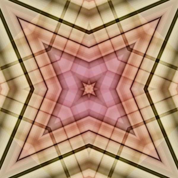 Yıldızsız bir desen. Çizgilerin ve soyutlamaların bir düzeni