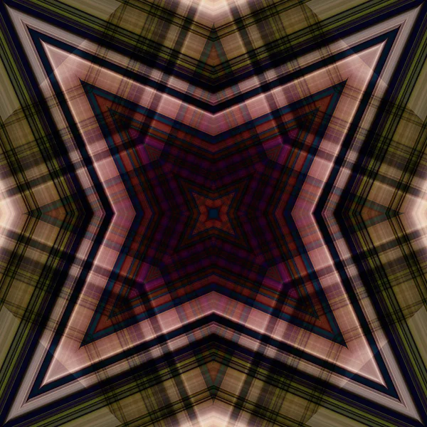 Yıldızsız bir desen. Çizgilerin ve soyutlamaların bir düzeni