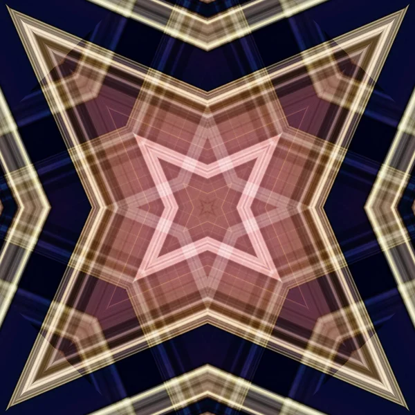 Yıldızsız bir desen. Çizgilerin ve soyutlamaların bir düzeni