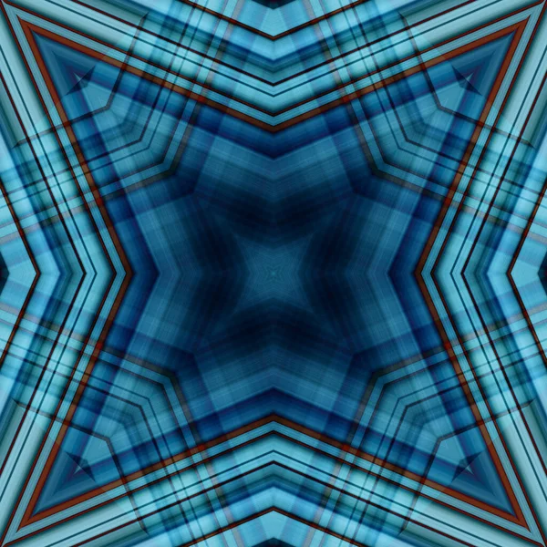 Yıldızsız bir desen. Çizgilerin ve soyutlamaların bir düzeni