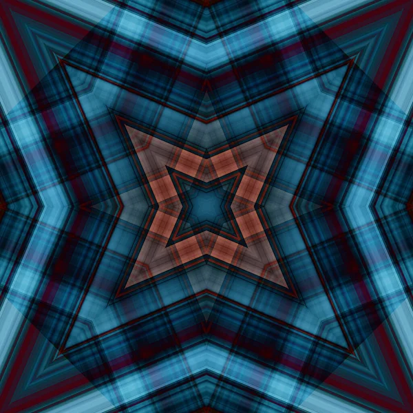 Yıldızsız bir desen. Çizgilerin ve soyutlamaların bir düzeni