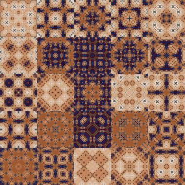 Kusursuz desen ayarlandı. Bir sürü örnek. Doku ve arkaplanı kareler