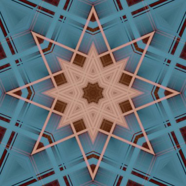 Yıldızsız bir desen. Hat düzeni. Kaleydoskopik arkaplan