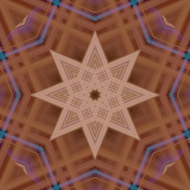 Yıldızsız bir desen. Hat düzeni. Kaleydoskopik arkaplan