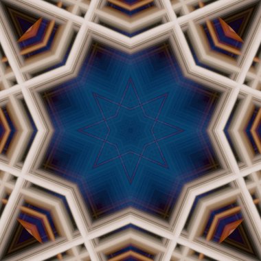 Yıldızsız bir desen. Hat düzeni. Kaleydoskopik arkaplan