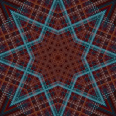Yıldızsız bir desen. Hat düzeni. Kaleydoskopik arkaplan