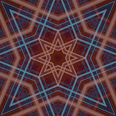 Yıldızsız bir desen. Hat düzeni. Kaleydoskopik arkaplan