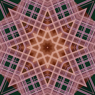 Yıldızsız bir desen. Hat düzeni. Kaleydoskopik arkaplan