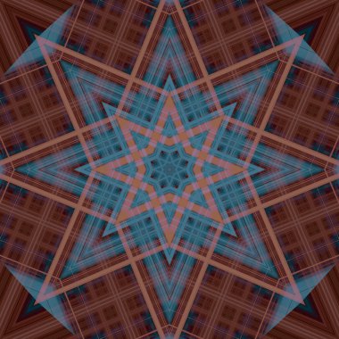 Yıldızsız bir desen. Hat düzeni. Kaleydoskopik arkaplan