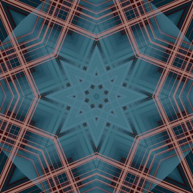 Yıldızsız bir desen. Hat düzeni. Kaleydoskopik arkaplan