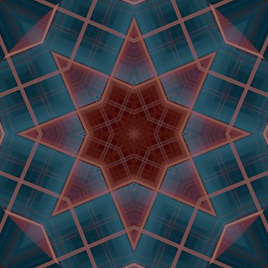 Yıldızsız bir desen. Hat düzeni. Kaleydoskopik arkaplan