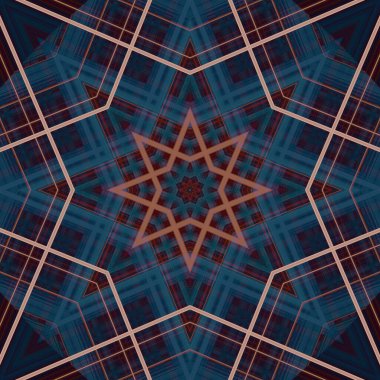 Yıldızsız bir desen. Hat düzeni. Kaleydoskopik arkaplan