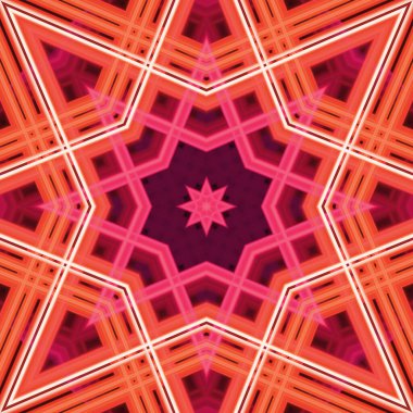 Yıldızsız bir desen. Hat düzeni. Kaleydoskopik arkaplan
