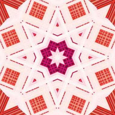 Yıldızsız bir desen. Hat düzeni. Kaleydoskopik arkaplan