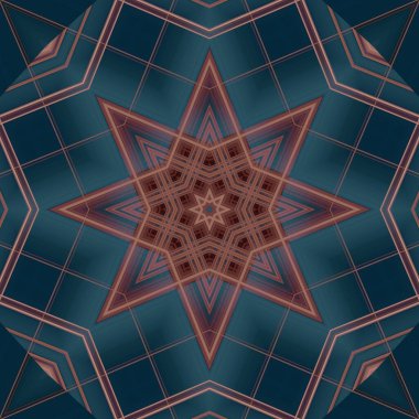 Yıldızsız bir desen. Hat düzeni. Kaleydoskopik arkaplan