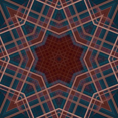 Yıldızsız bir desen. Hat düzeni. Kaleydoskopik arkaplan