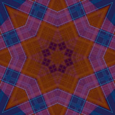 Yıldızsız bir desen. Hat düzeni. Kaleydoskopik arkaplan