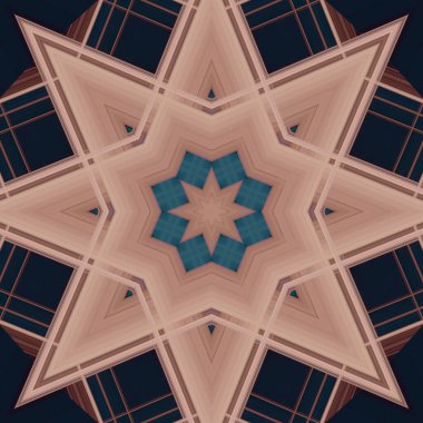 Yıldızsız bir desen. Hat düzeni. Kaleydoskopik arkaplan