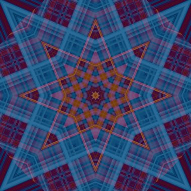 Yıldızsız bir desen. Hat düzeni. Kaleydoskopik arkaplan