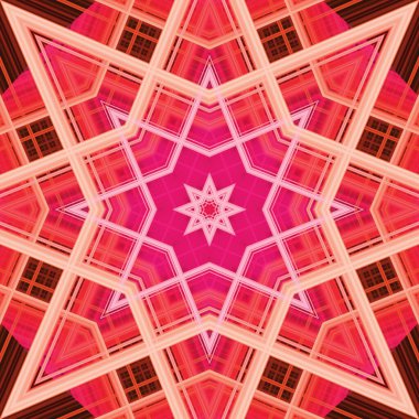 Yıldızsız bir desen. Hat düzeni. Kaleydoskopik arkaplan