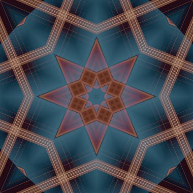 Yıldızsız bir desen. Hat düzeni. Kaleydoskopik arkaplan