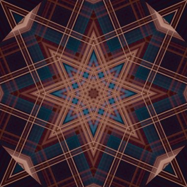 Yıldızsız bir desen. Hat düzeni. Kaleydoskopik arkaplan