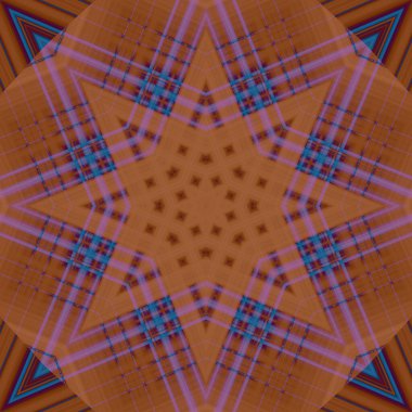 Yıldızsız bir desen. Hat düzeni. Kaleydoskopik arkaplan