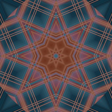 Yıldızsız bir desen. Hat düzeni. Kaleydoskopik arkaplan