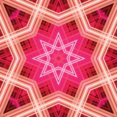 Yıldızsız bir desen. Hat düzeni. Kaleydoskopik arkaplan