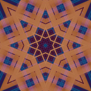 Yıldızsız bir desen. Hat düzeni. Kaleydoskopik arkaplan