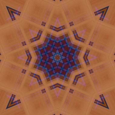 Yıldızsız bir desen. Hat düzeni. Kaleydoskopik arkaplan