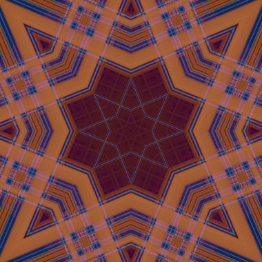 Yıldızsız bir desen. Hat düzeni. Kaleydoskopik arkaplan