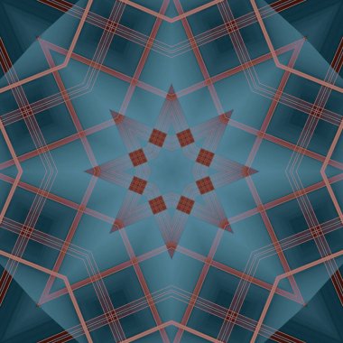 Yıldızsız bir desen. Hat düzeni. Kaleydoskopik arkaplan