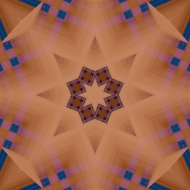 Yıldızsız bir desen. Hat düzeni. Kaleydoskopik arkaplan